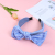 Multi-Colored Stripe Pattern Decoration Mori Girl Style Face Wash Wide Brim Hair Band Simple Super Fairy Headband All-Match Internet Influencer Hairpin
