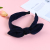 Monochrome Korean Hairpin Headband Simple Fabric Mori Girl All-Match Headdress Adult Headband Women's Wide Edge