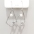 S925 silver needle geometric shining earring copper plated gold set 4A zircon simple fashion high quality accessories
