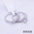 Ring women fashion personality ins trend web celebrity dachang temperament zircon Ring Ring finger Ring