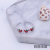 Female Korean version of instagram style rainbow strawberry ring fashion girls gift jewelry