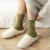 Coral-pile ladies stockings middle tube thickened thermal socks fruit socks floor socks moon loose socks