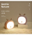 Creative deer multi-functional small lamp student reading eye protection charging LED night light manufacturers direct US
