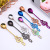 304 stainless steel spoon stirring music creative coffee spoon express creative inspiration web celebrity fresh spoon