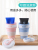 Folding cup silicone portable cup can be filled with boiling water telescopic high temperature resistant cup with travel compression gargle cup