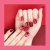 Christmas New Year Red Red Nail Art Popular New Year Nail Art