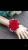 Chinese rose red pink white bracelet wrist flower