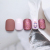 Diamond Decorations Nail Beauty Elegant Square Head Nail Pink Series