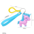 Korean Cute Unicorn Doll Pendant Bag Ornament Girl's Heart Car Keychain Toy Pony Gift Female