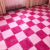 Mosaic Carpet Bedroom Full-Piece Household Square Jigsaw Puzzle Mats Plush Surface EVA Environmentally Friendly Foam Mat Flannel Mat