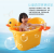 Large Children's Bath Bucket Baby Bath Barrel Plastic Children's Bathtub Bath Barrel Baby Bath Barrel