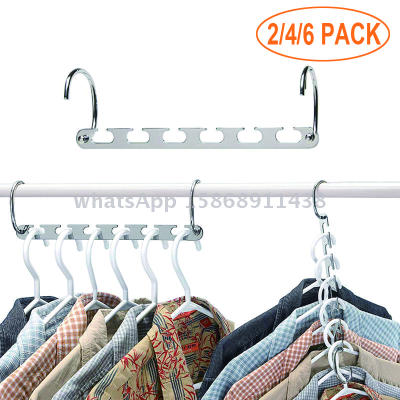 Slingifts New Space Saving Hangers Magic Hangers Metal Clothes Hangers Organizer Cascading Hangers Gain 80% More Space