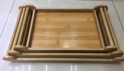 Bamboo Tray Tea Tray Wooden Stick Tray