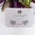 S925 silver needle small bee earring copper plated genuine gold set 4A zircon simple fashion high quality jewelry