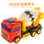 Stall Hot Sale Electric Universal Cement Mixer 19cm Independent Boxed Luminous Music Concrete Engineering Vehicle