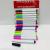 Color whiteboard pen set with 8 color suction card