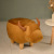 Web celebrity creative animal children small bench solid wood household baby cute cartoon sofa animal change shoes stool