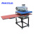 60 * 80 thermal transfer machine sliding double station pneumatic hot stamping machine t-shirts hot stamping machine