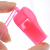 Plastic whistle children toys color cheer referee whistle fans students small gifts wholesale ok whistle ball