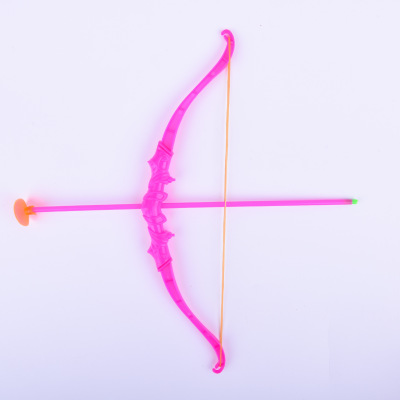 Children's toy sells plastic shooting bow and arrow around the kindergarten campus gifts soft slingshot toys