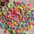 Colour Half Hole Mickey Head 9mm Solid Color Acrylic Beads DIY Children's's headwear Accessories