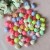 Manufacturer Direct Acrylic Skull 10*13mm Straight Shaped Solid color Beads DIY children Beading materials