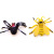 2016 new product launch simulation insect animal model toy plastic simulation static animal model set