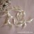 2015 bestselling Pearl Color Leaf Shape 14*40mm Rice White DIY necklace bracelet Accessories