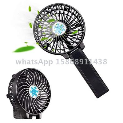 Slingifts Mini Portable Fan with LED Light Collapsible Personal Fan USB Rechargeable Battery