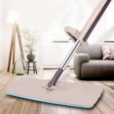 Wash by hand self-filter plate mop 3545cm without touching self-squeeze mop scratch happy mop lazy mop