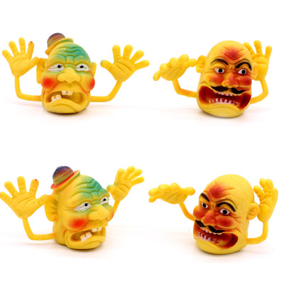 PVC plastic toy spoofs spoofs Halloween April fool's day toy manufacturers direct