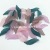 Frosted color leaf size hanging hole, translucent leaf beads diy jewelry accessories beads material