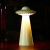 Creative New UFO UFO Table Lamp Student Reading Eye Protection LED Book Light Xinqite Bedroom Atmosphere Night Light