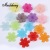 Color Frosted six-petal flower beaded material/tree Accessories, handmade materials for DIY