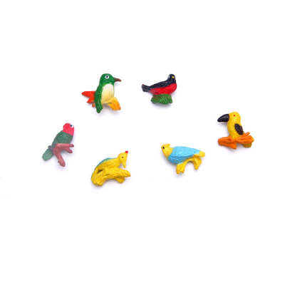 Plastic imitation bird model decorative accessories for the children 's early education cognitive products manufacturers direct