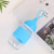 Creative lovely glass small ai cup onion head student cup penguin cup portable rope gift with cup