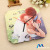 Beautiful picture MDF thermal transfer printing clock fashion office table home decoration wall clock hot style