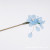 Manufacturers Direct 16mm Hanging Hole Leaf Color Acrylic Petals Beads Palace Flower Hairpin Leaves