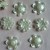 Factory Direct Sales Six-Petal Flower Beads 8 * 36mm Four-Hole Hand-Stitched Imitation Pearl Flower Jewelry Accessories ABS Imitation Pearl