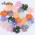 Diy accessories 22mm acrylic frosted three-leaf petal bracelet accessories accessories wholesale