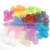 18 * 20 mm colored Frosted monochromatic hanging perforated piece Chinese cabbage plastic resin leaf DIY beaded jewelry