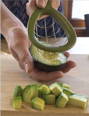 Creative Avocado Cutter Kiwi Fruit Cut Avocado Cut Block Corer Multifunctional Avocado Knife Avocado Tool