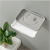 Soap Dish Suction Cup Wall-Mounted Creative Soap Box Bathroom Punch-Free Draining Rack Bathroom Household Soap Box Storage