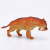 Plastic simulation of a number of wildlife model toys Plastic toy display model