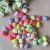 Manufacturer Direct Acrylic Skull 10*13mm Straight Shaped Solid color Beads DIY children Beading materials