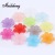 Color Frosted six-petal flower beaded material/tree Accessories, handmade materials for DIY
