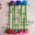 The Manufacturers Direct Bright color chip hanging Bead 28mm size Acrylic Leaf Rose Beaded material