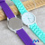 Geneva silicone watch thermal transfer blank watch foreign trade hot style express leisure watch
