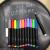 12 color liquid erasable water color powder pen children's drawing graffiti PP board blackboard pen lamp board pen