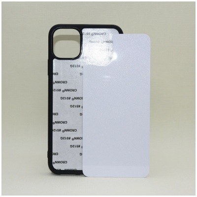 For the new iPhone protective case apple 11promax thermal transfer soft case TPU+PC with aluminum
